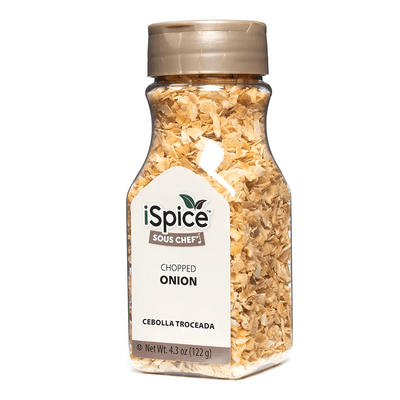 iSpice | Onion Chopped | 4.3 oz | Gourmet Spice | Kosher | Aromatic boost - iSpice You