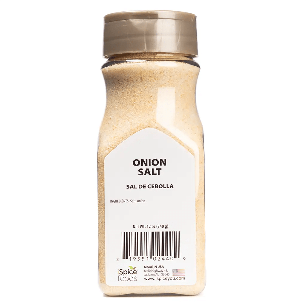 iSpice | Onion Salt | 12 oz | Gourmet Spice | Kosher | Aromatic seasoning - iSpice You