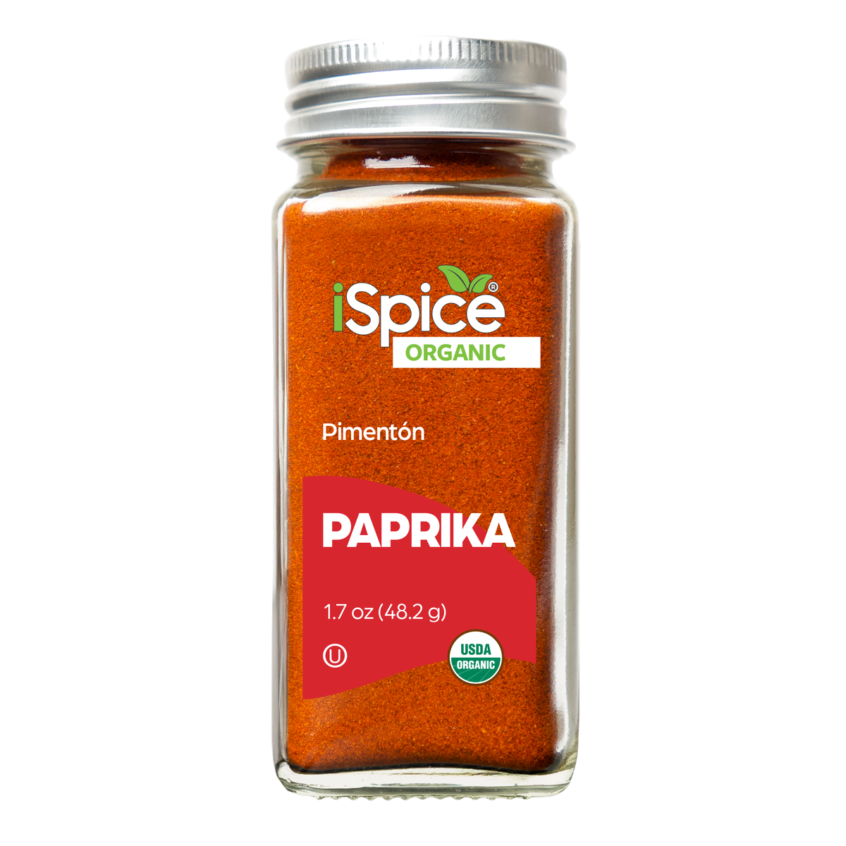 iSpice | Organic Paprika | 1.7 oz | Premium Spices | Kosher | USDA Organic Certified - iSpice You