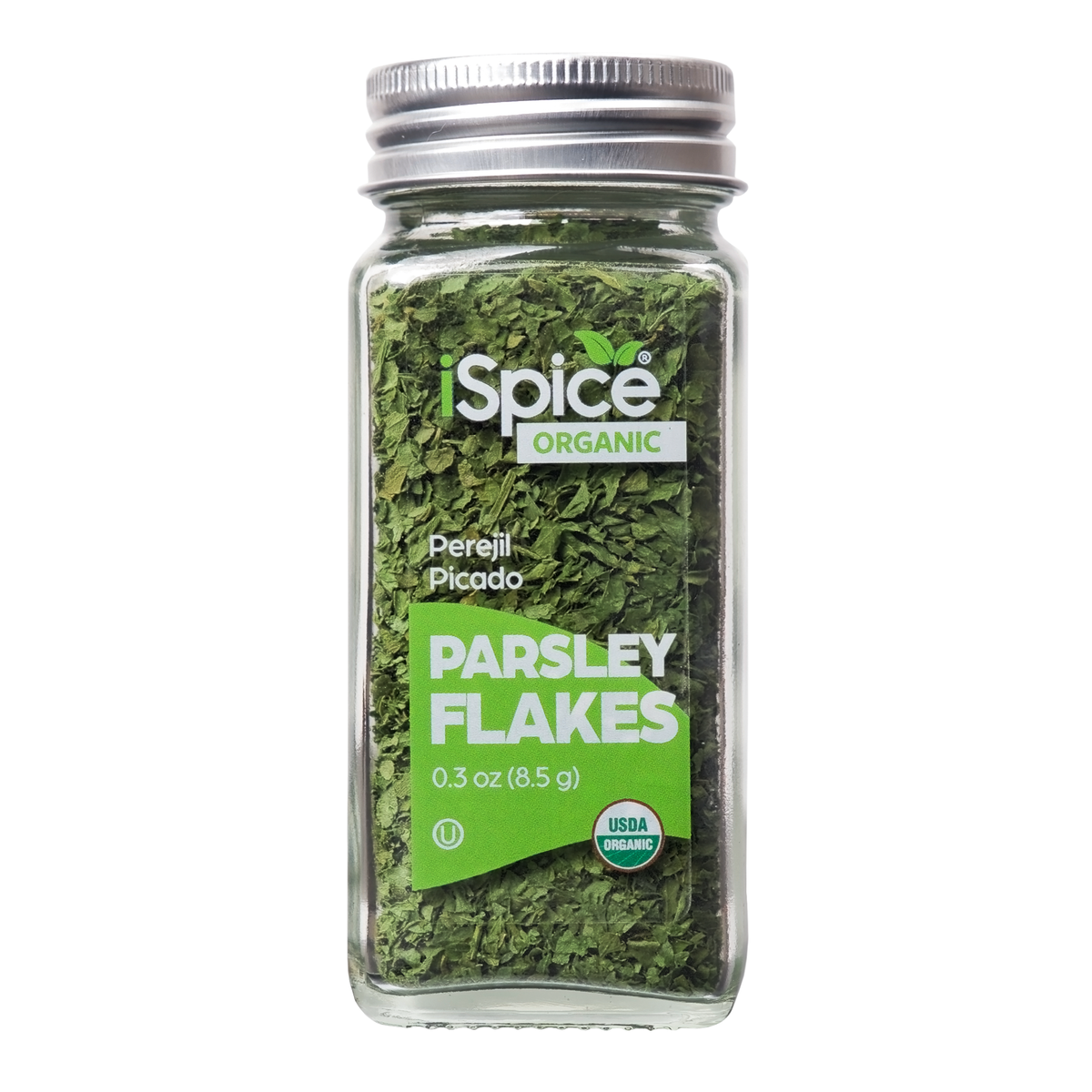 premium organic dried parsley displayed on a wooden surface showcasing its vibrant green color