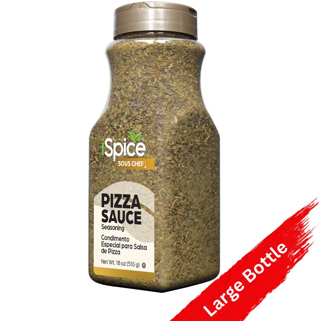 iSpice Pizza Sauce Seasoning 18 oz - Kosher Mixed Spices &amp; Seasonings for Food Service