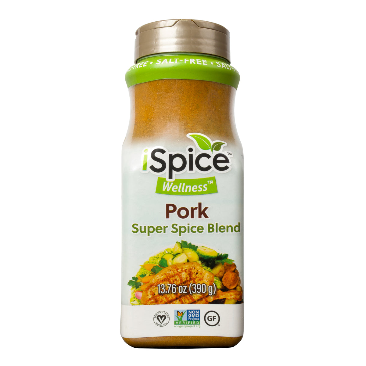 iSpice Blend | Salt-Free Pork Seasoning | 13.76 oz | Mixed Spice &amp; Seasoning | Food Service | Halal | Kosher - iSpice You