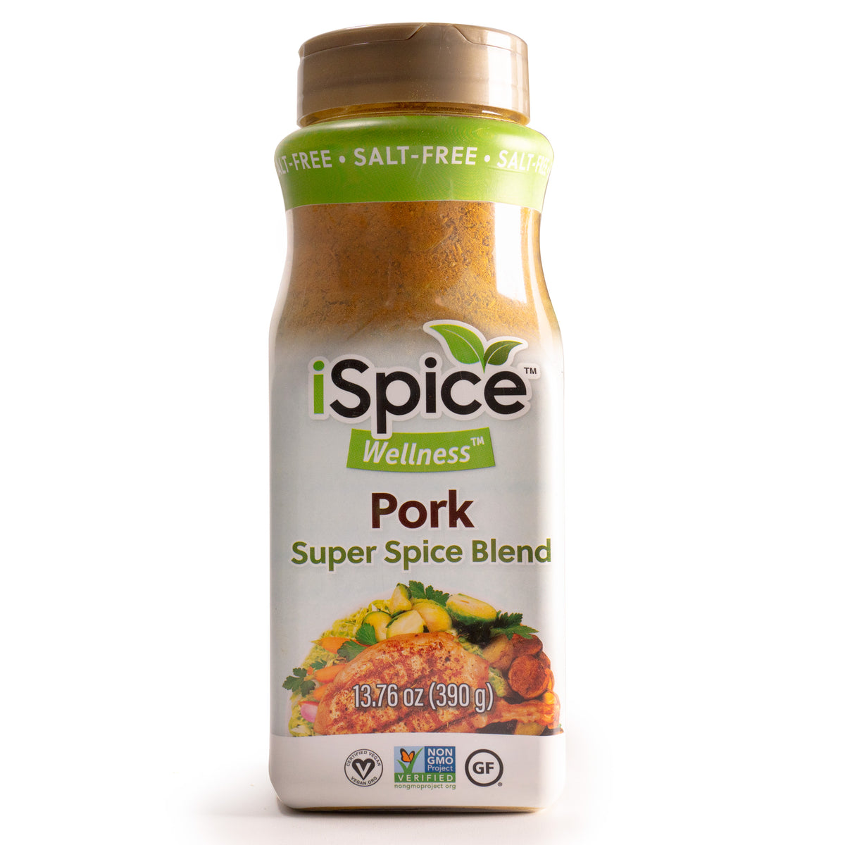 Spice Blend | Salt-Free Pork Seasoning | 13.76 oz | Mixed Spice &amp; Seasoning | Food Service | Halal | Kosher