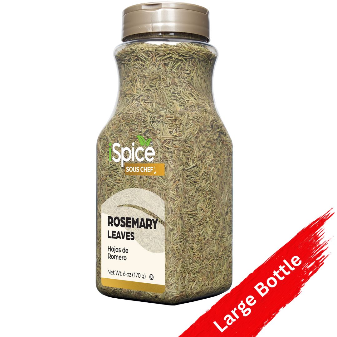 iSpice Rosemary Leaves 6 oz - Kosher Food Service Size Premium Herb