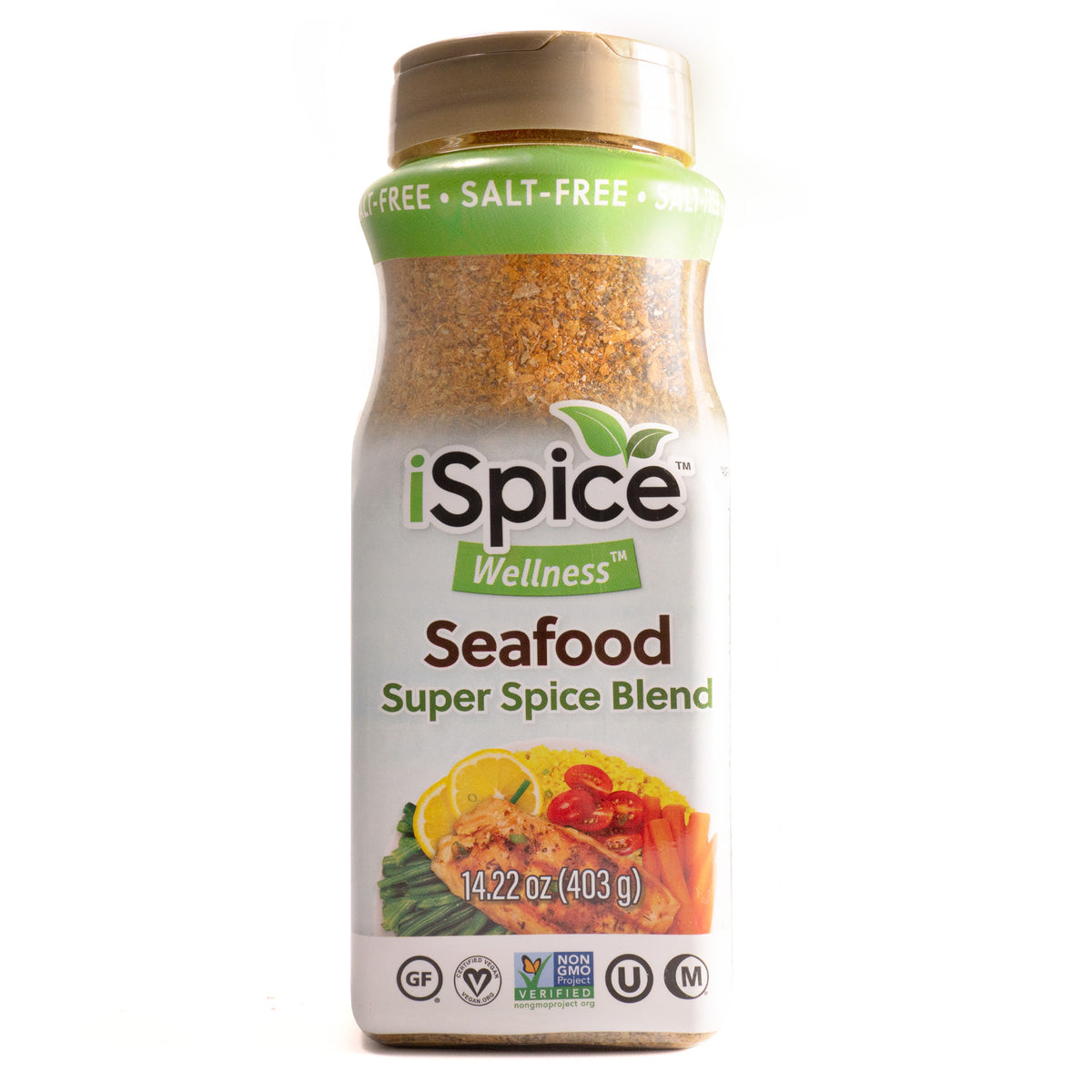 Spice Blend | Salt-Free Seafood Seasoning | 14.22 oz | Mixed Spice &amp; Seasoning | Food Service | Halal | Kosher