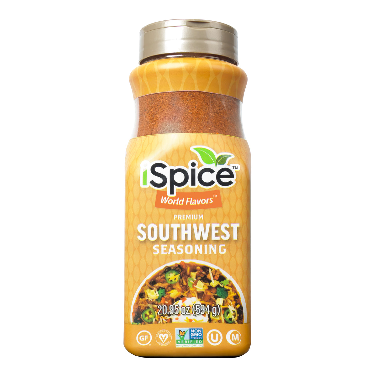 Bulk Southwest Seasoning 20.95 oz by iSpice Blend - Halal Kosher for Food Service