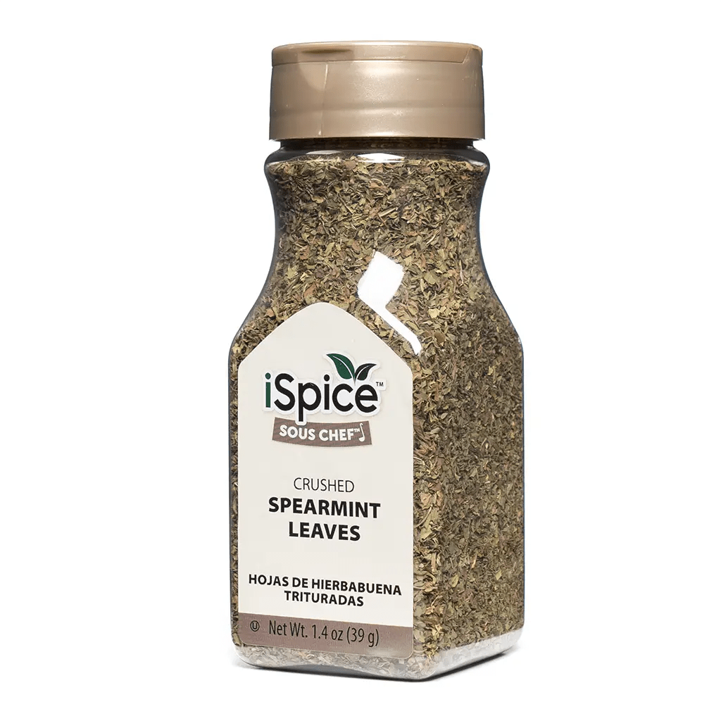 iSpice | Spearmint Leaves Crushed | 1.4 oz | Premium Herbs | Kosher | Refreshing herb - iSpice You