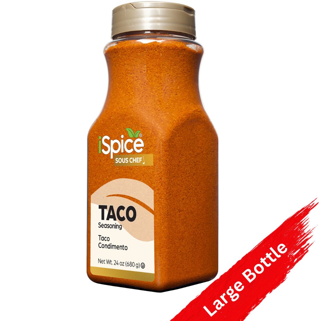 iSpice Taco Seasoning 24 oz - Kosher Mixed Spices &amp; Seasonings for Food Service