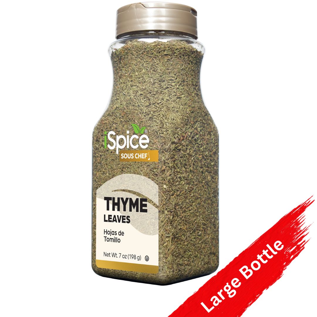 iSpice Thyme Leaves 7 oz - Kosher Food Service Size Premium Herb