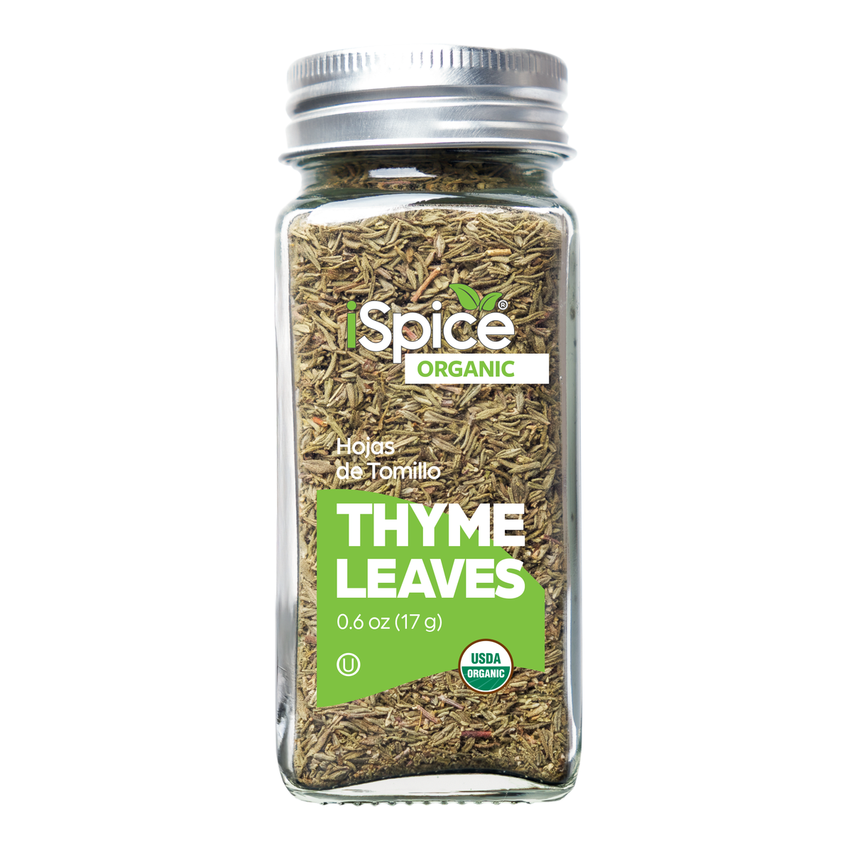 iSpice | Organic Thyme | 0.6 oz | Premium Herbs | Kosher | USDA Organic Certified - iSpice You