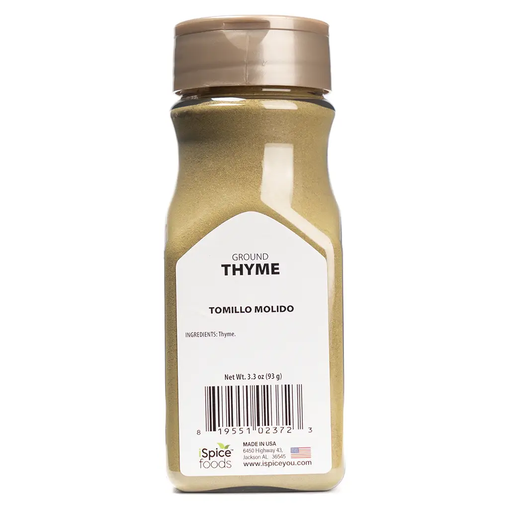 ground thyme vs dried thyme