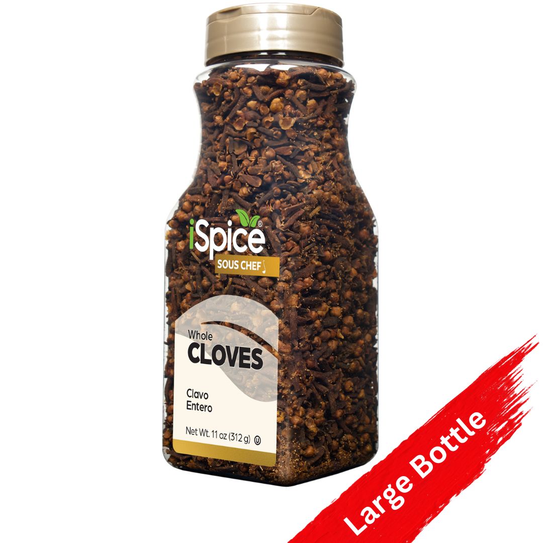 iSpice Cloves Whole 11 oz - Kosher Food Service Size Deeply Aromatic