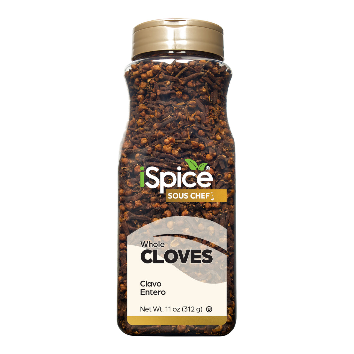 Bulk Cloves Whole 11 oz by iSpice - Kosher Certified for Food Service