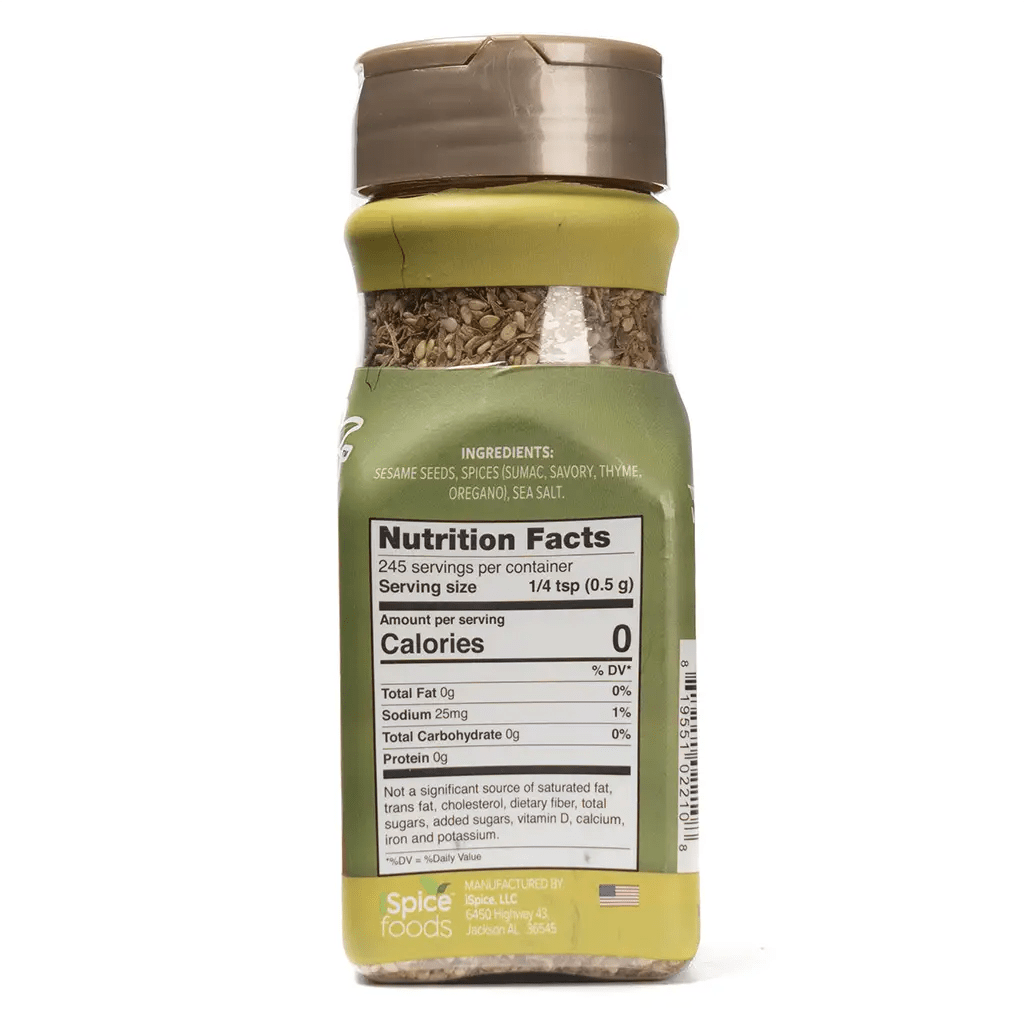 iSpice | Zaatar Seasoning | 4.59 oz | Mixed Spice &amp; Seasoning | Halal | Kosher | Non GMO - iSpice You