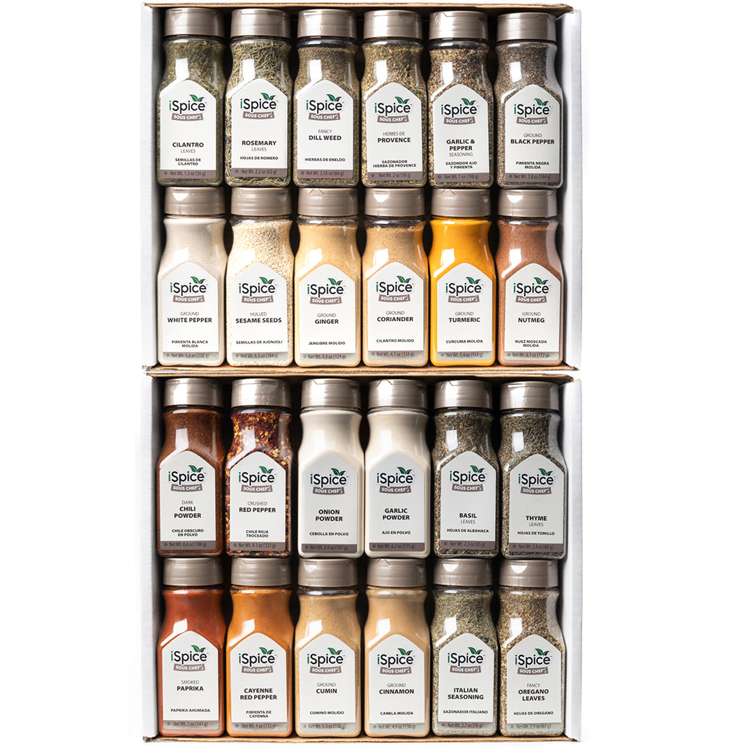 Indian Spice Collection Set of 18/quality Herbs and Spices