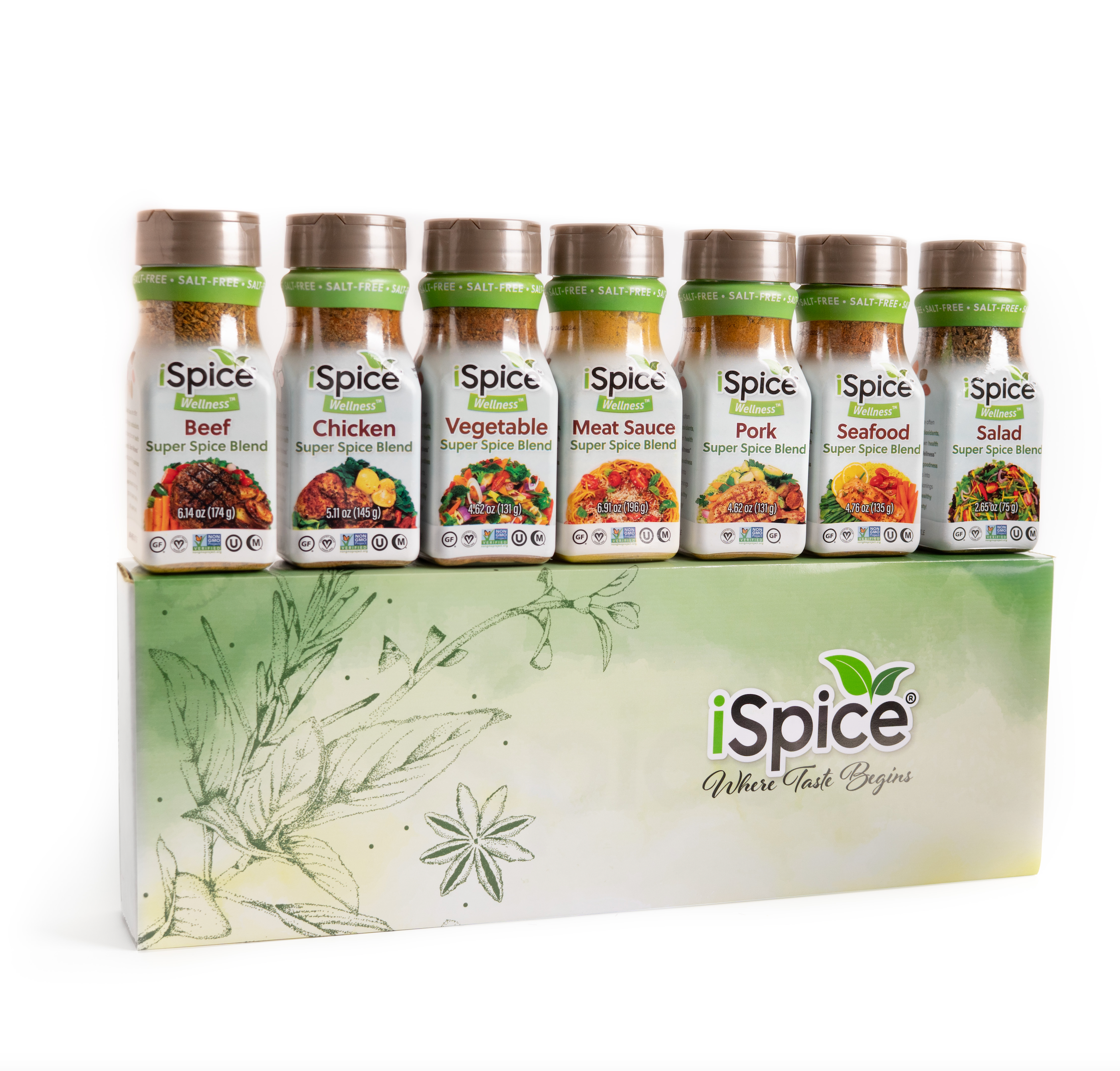 Magic Salt-Free Sugar-Free 8-Pack - Magic Seasoning Blends